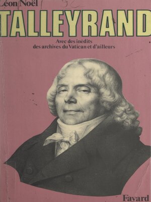 cover image of Énigmatique Talleyrand